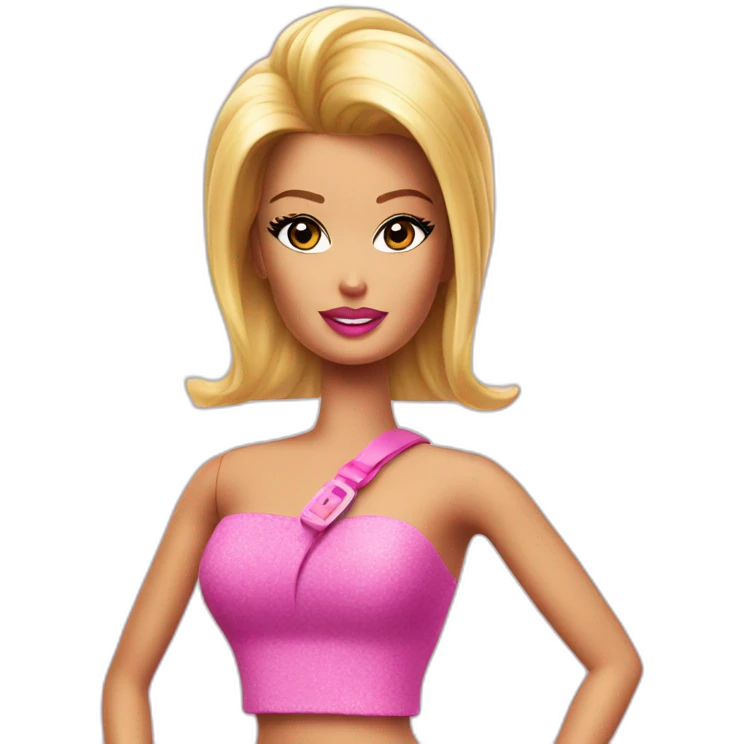 Barbie nuke emoji