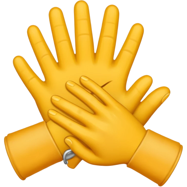Una mano con 3 dedos emoji