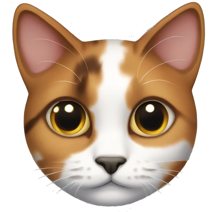 Calico cat emoji