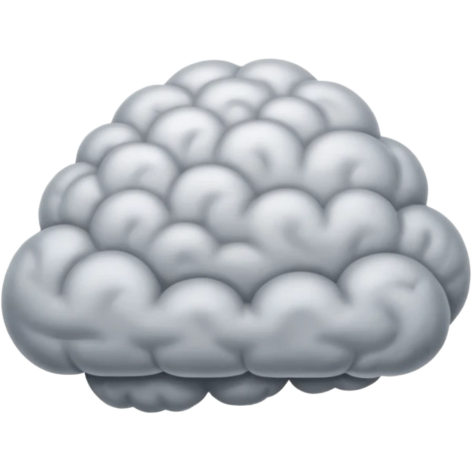 мозок в тумані emoji