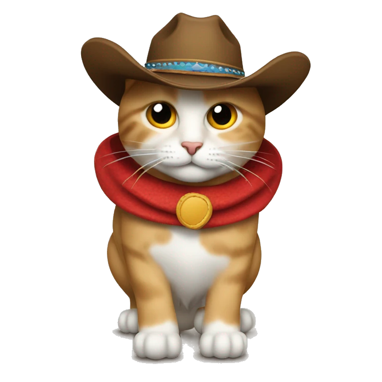 gato con sombrero de vaquero emoji