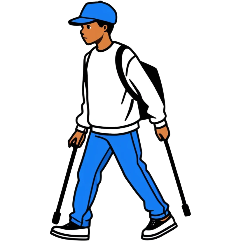Crip walking emoji