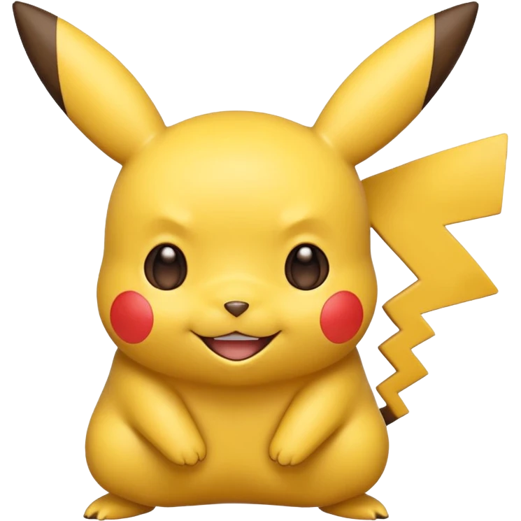 A PIKACHU EMOJI emoji