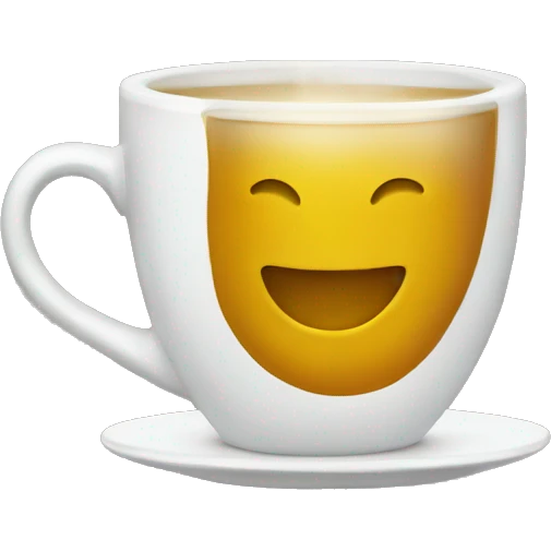 Cup of chamomile tea emoji