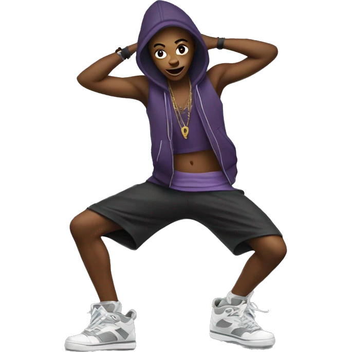 hip hop dancer emoji