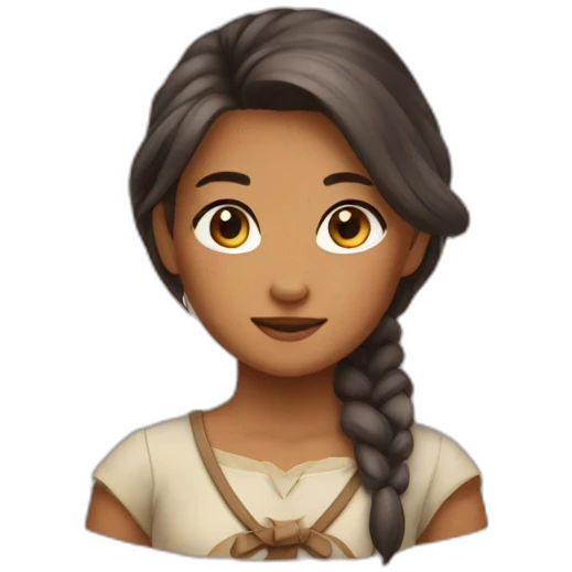 Kapibara-girl emoji