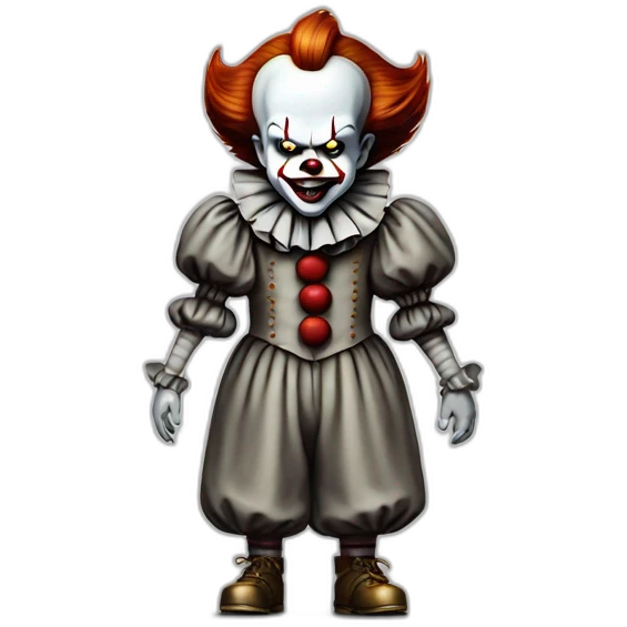 Pennywise the clown Mad emoji