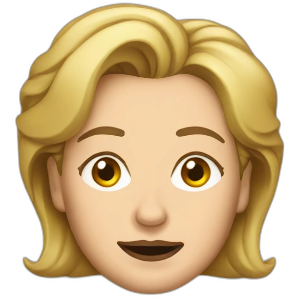 Hillary Clinton lying emoji