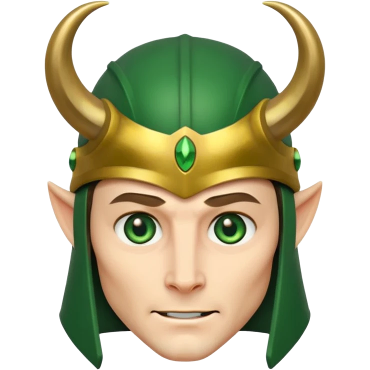 loki with a mischievous look  emoji