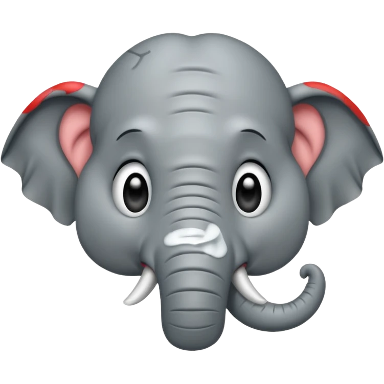 care de elefante llorando emoji