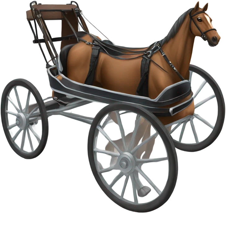 harness racing cart emoji