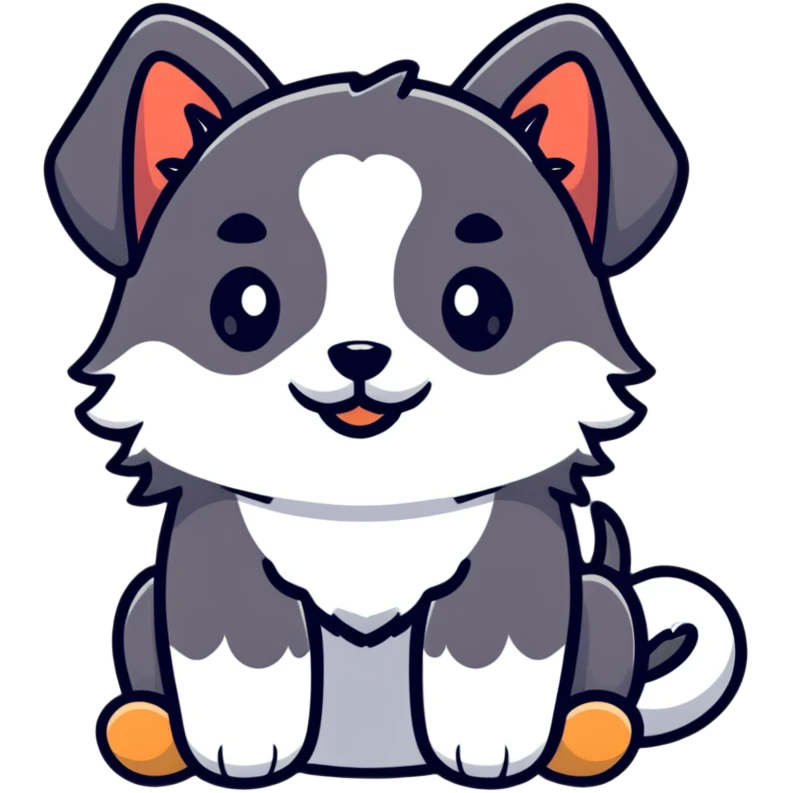 Baby puppy emoji