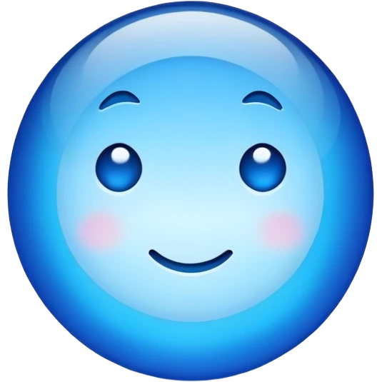 Blue tick emoji