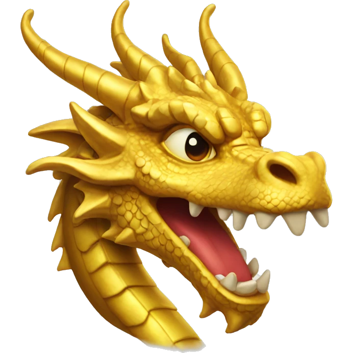 gold dragon emoji