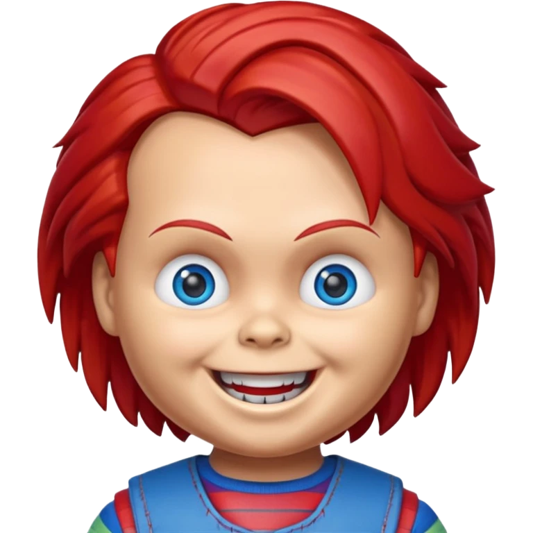 Un emojin de chuky emoji