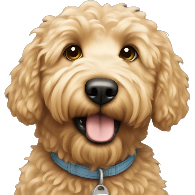 Golden doodle  emoji