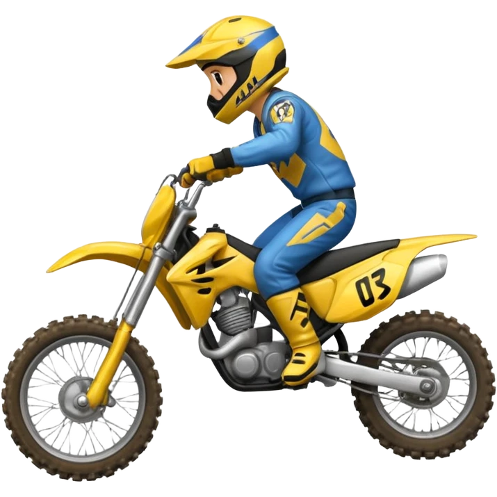Moto cross emoji
