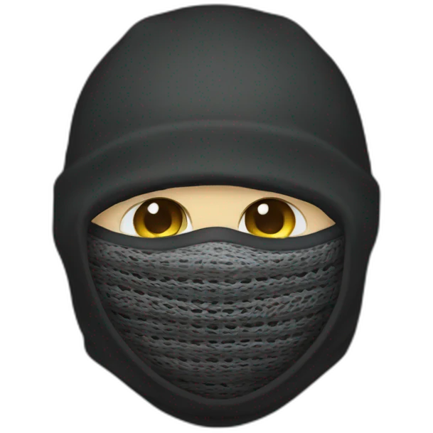 balaclava emoji