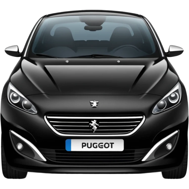Siyah peugeod emoji