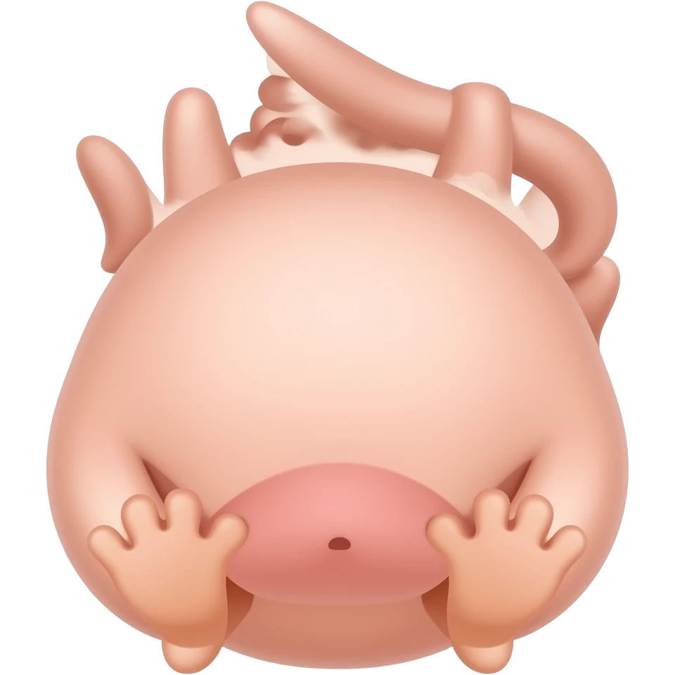 Penis and scrotum emoji