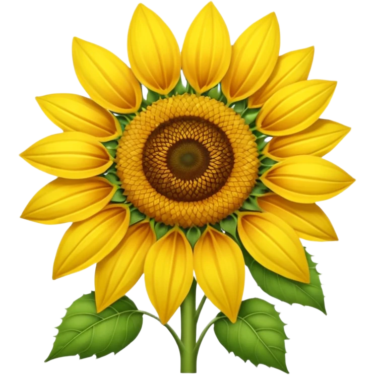 Nevermind, then please Sunflower – yellow
 emoji