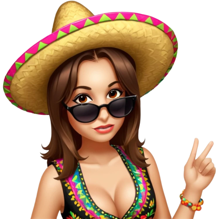 Fiestero with Sombrero emoji