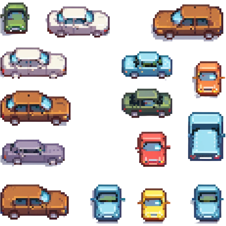 street scene with cars emoji