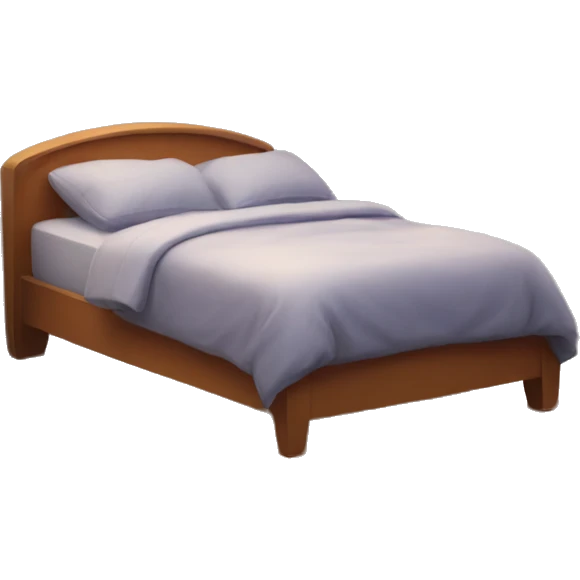 Cozy bed emoji