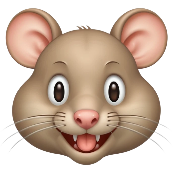 Rat drooling meme sticker emoji