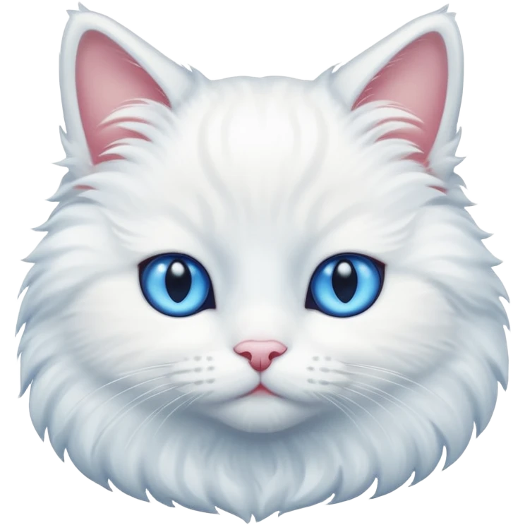 White cat emoji