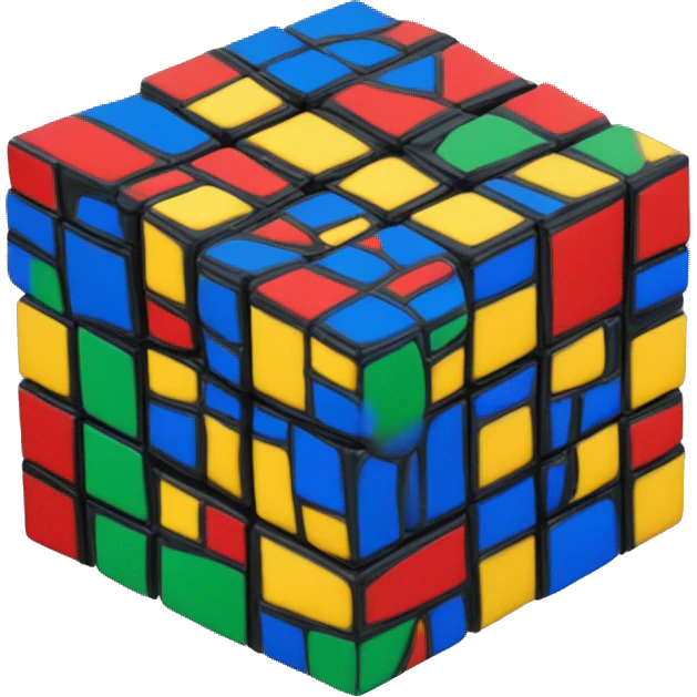 Rubik's Cube emoji