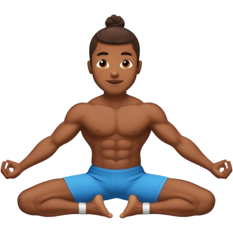 Guy doing the splits emoji