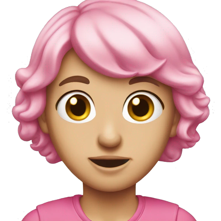 Pink hun emoji