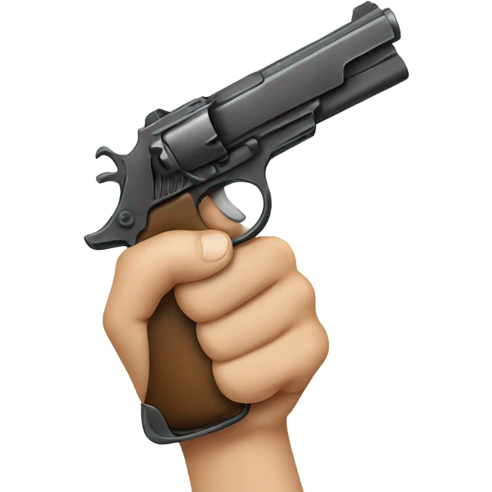 Finger pistol emoji