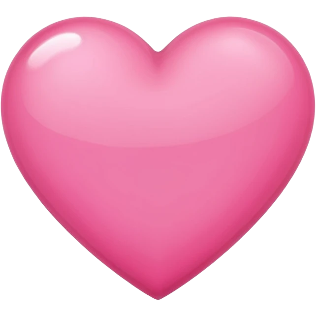 pink heart emoji
