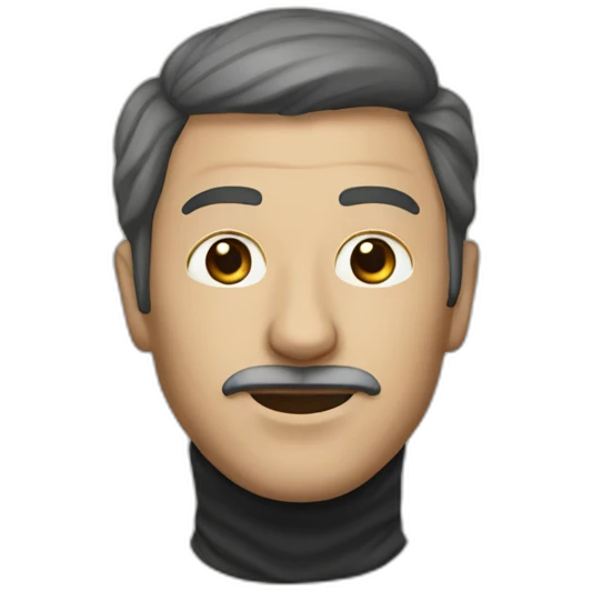 Man with palastine mask emoji