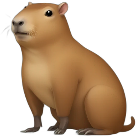Capibara tomando mate emoji