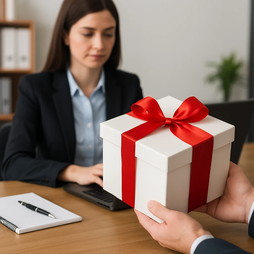 gift box emoji
