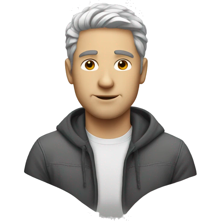 Chill white guy emoji