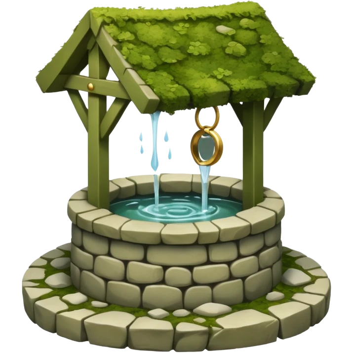 wishing well emoji