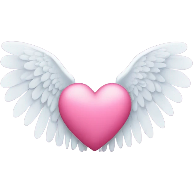 heart with angel wings emoji