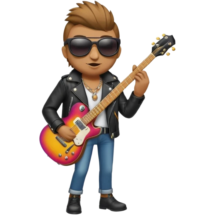rockstar bird emoji