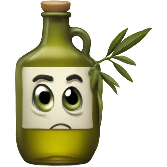 Vile of olive oil emoji