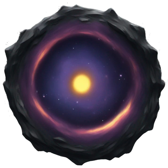 black hole emoji