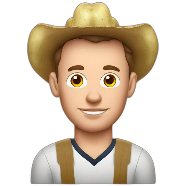 Jonathan Toews as potato farmer emoji