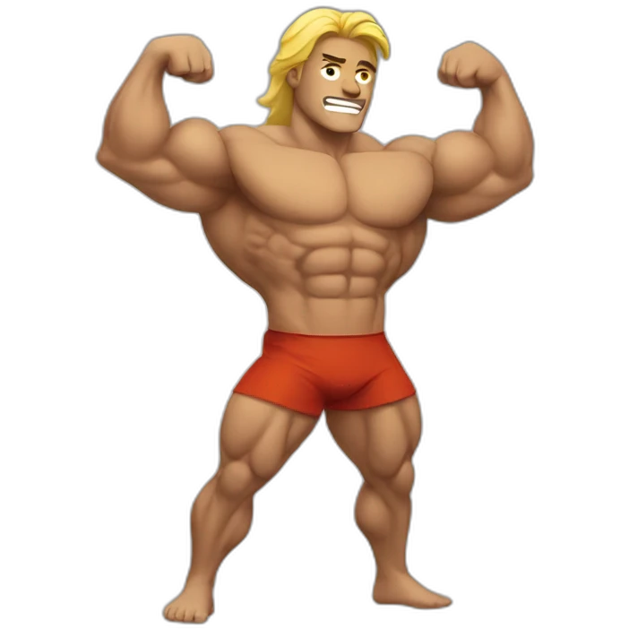 muscular person emoji
