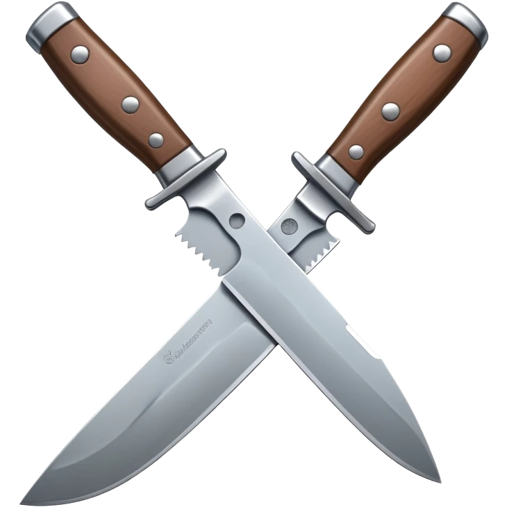 Knife hug emoji