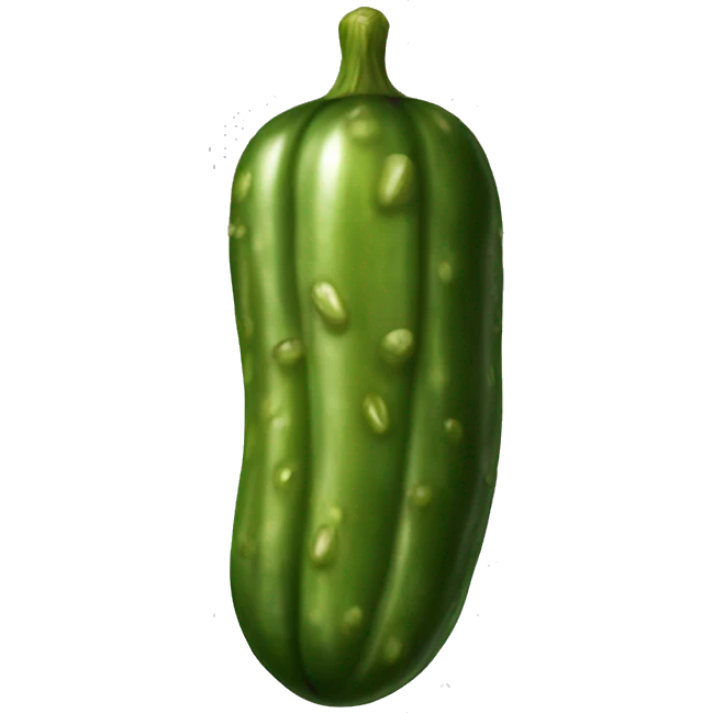 Pickle with veins emoji
