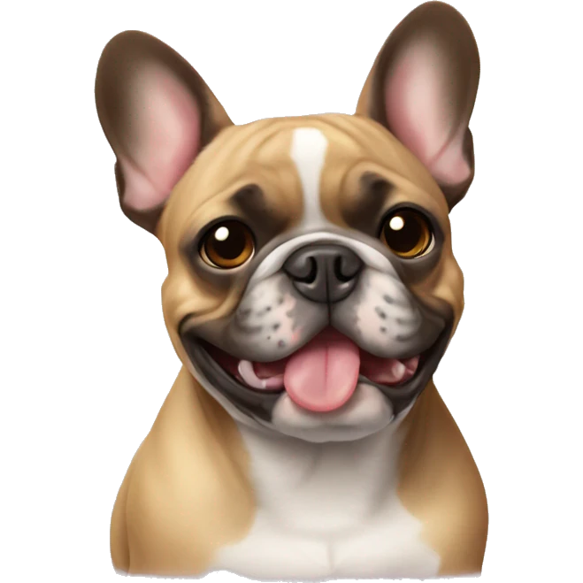 French bulldog emoji