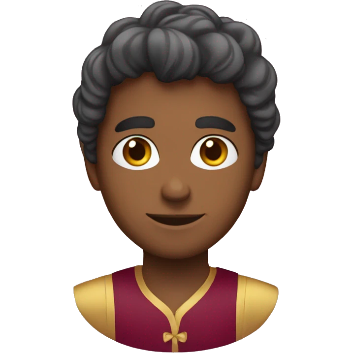 Corazón vinotinto emoji